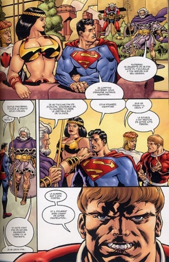 extrait comics Superman vs Aliens T2