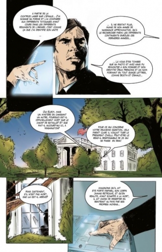 extrait comics La malédiction Kennedy
