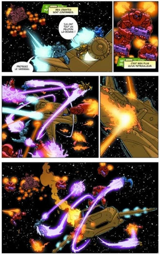 extrait comics L'armure des étoiles