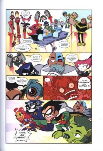 extrait comics Teen Titans Go ! T2