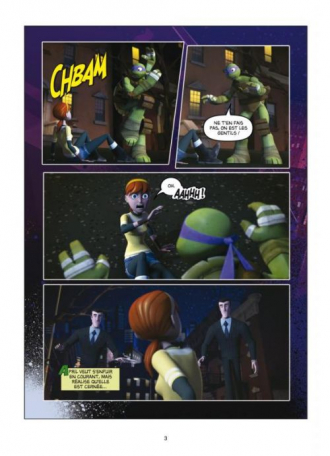 extrait comics La Menace des Kraang