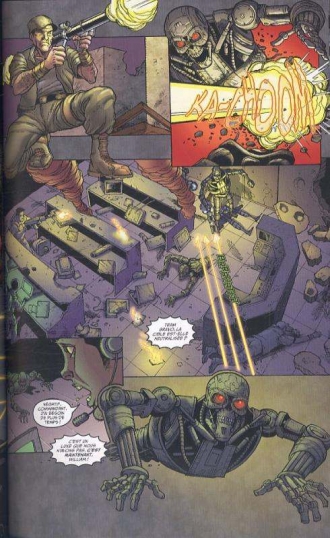 extrait comics Terminator - Renaissance