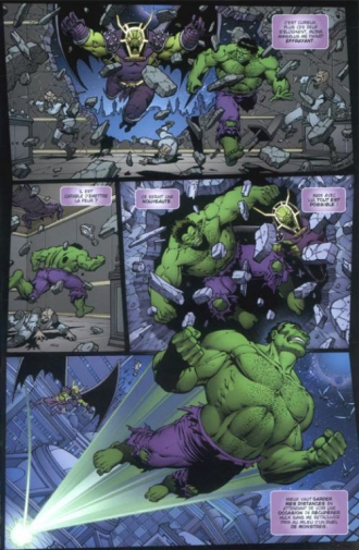 extrait comics Thanos vs Hulk