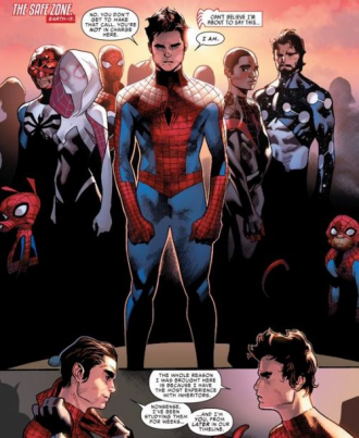 extrait comics Spider-Verse