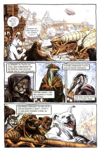 extrait comics De griffes et de crocs