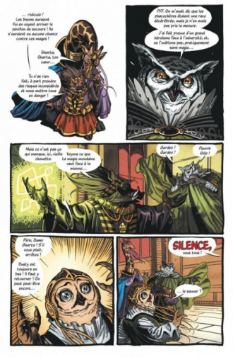 extrait comics Retour à la terre