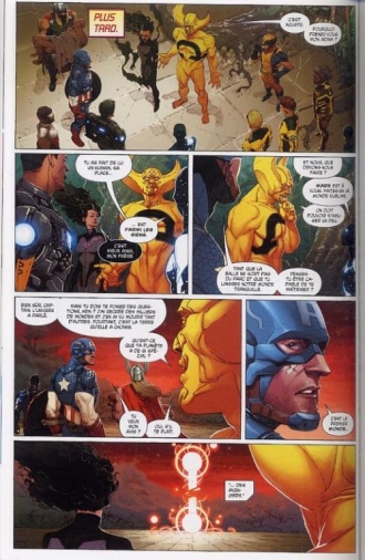 extrait comics Le monde des Avengers