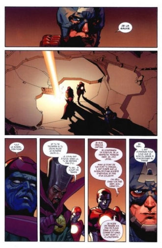 extrait comics Le dernier Avenger