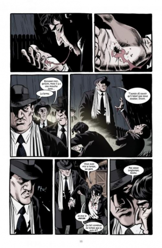 extrait comics Mort pendant trois jours