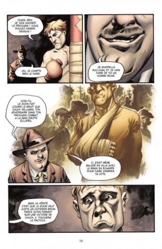 extrait comics Du whisky et du sang