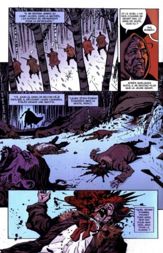 extrait comics La lignée