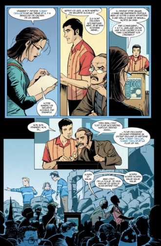 extrait comics Tommy Taylor et l'identité factice