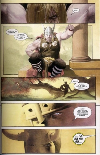 extrait comics Thor / Loki