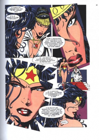extrait comics Amazon hero icon
