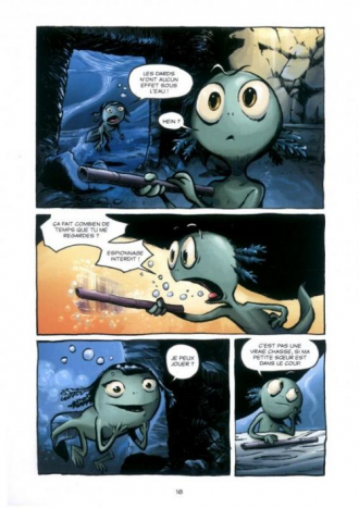 extrait comics L'invasion des lezzarks sanguinaires