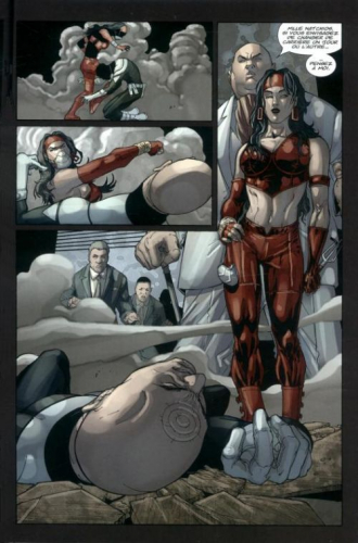 extrait comics Ultimate Daredevil & Elektra