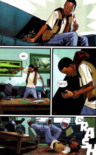 extrait comics Qui est Miles Morales ? (kiosque)