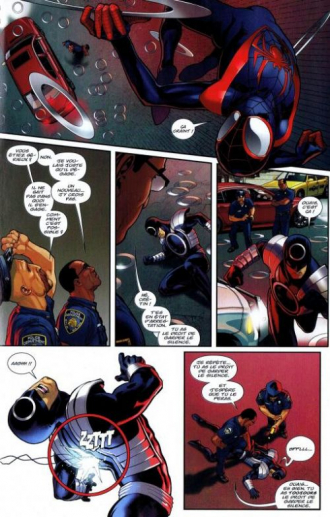 extrait comics Le retour du scorpion (kiosque)
