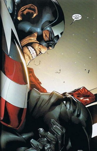 extrait comics Ultimate Captain America et Hulk (kiosque)