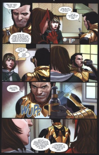 extrait comics Prélude à AXIS