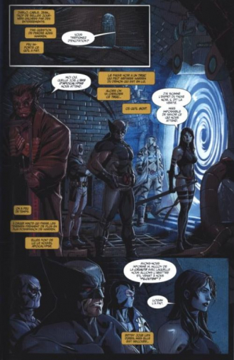 extrait comics La Saga de l'Ange Noir (intégrale)