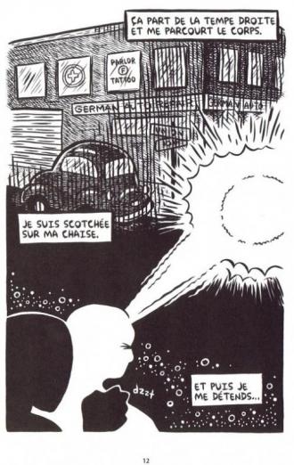 extrait comics La dépression, Michel-Ange + moi