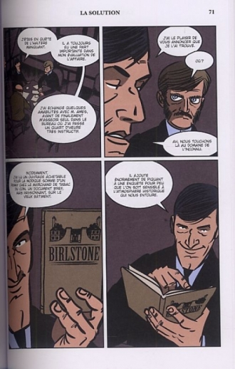 extrait comics La Vallée de la peur
