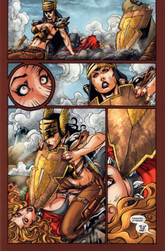 extrait comics War Goddess T1