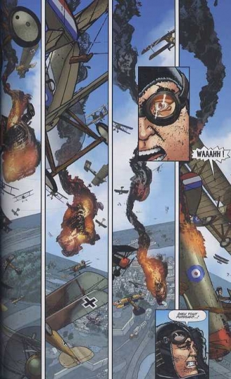 extrait comics La guerre, c'est l'enfer