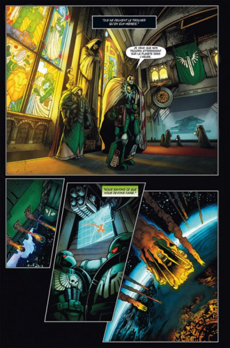 extrait comics Volonté d'acier