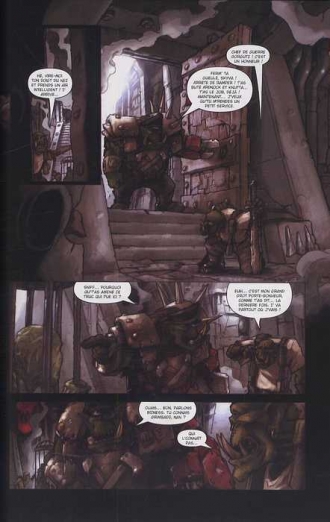 extrait comics Tonerre de sang