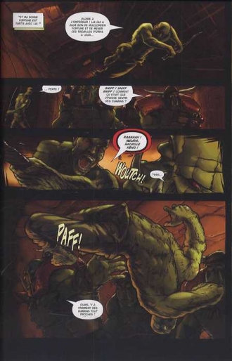 extrait comics Le clan des orks