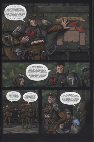 extrait comics Les terres brûlées