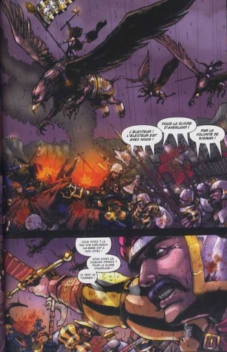 extrait comics La forge de guerre