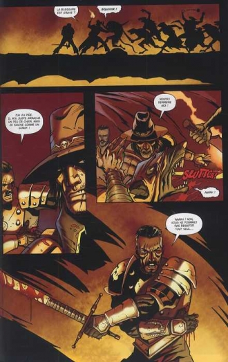 extrait comics Les mutants de la terre maudite