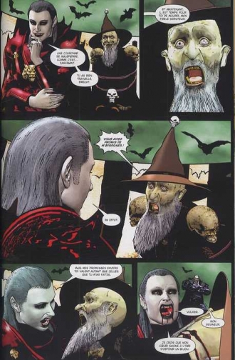 extrait comics L'armée des morts