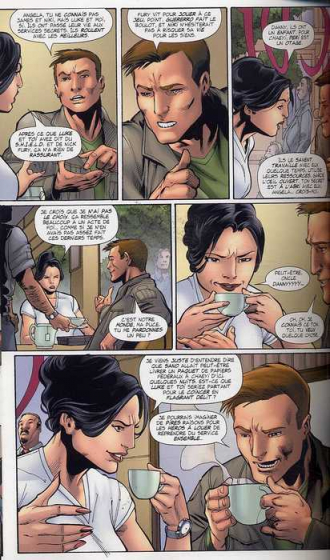 extrait comics L'instinct du héros