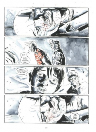 extrait comics Winter Road