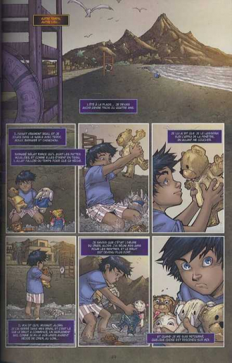 extrait comics Le jeu de la mort