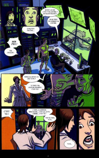 extrait comics Wolf-Man T1