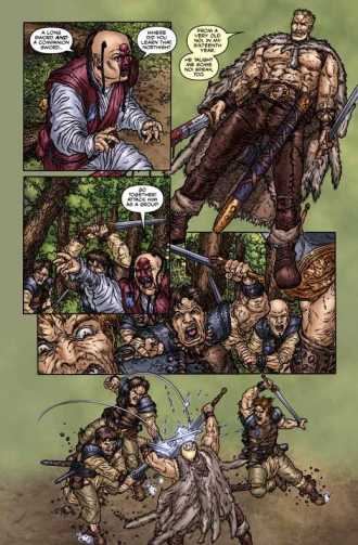 extrait comics Wolfskin T1