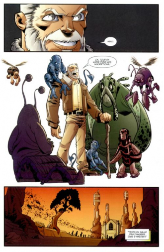 extrait comics La saga des damnés (intégrale)