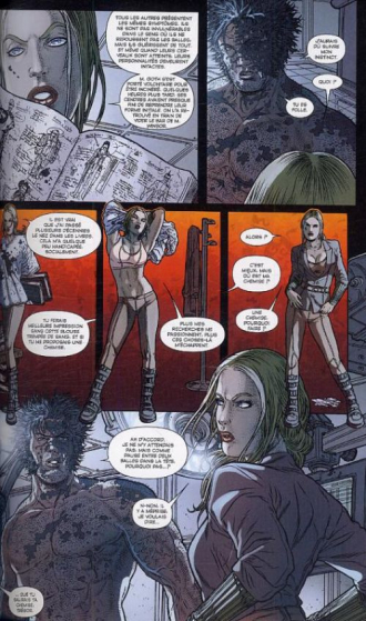 extrait comics Contagion