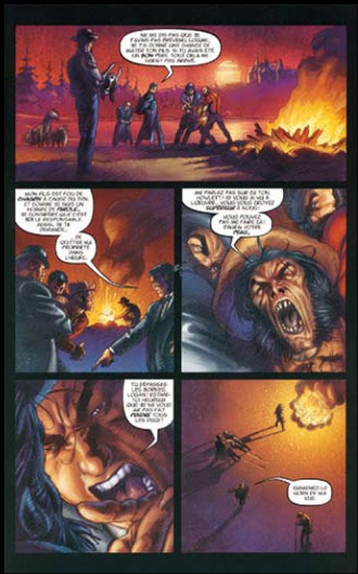 extrait comics Wolverine - Les origines