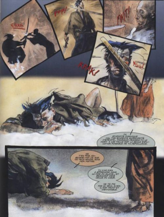 extrait comics Wolverine - Netsuke T2