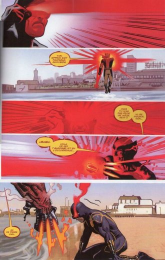 extrait comics Wolverine contre les X-Men (kiosque)