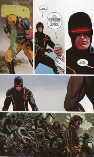 extrait comics Cible Mystique : repos final (kiosque)