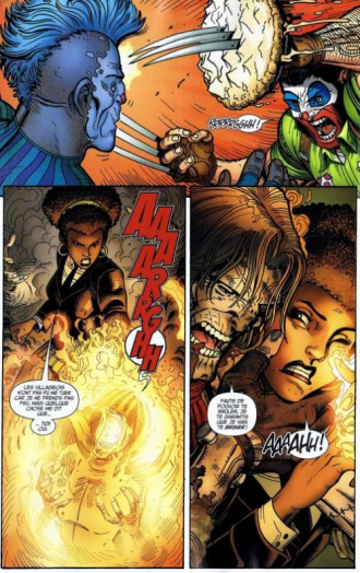 extrait comics La voix du sang (kiosque)