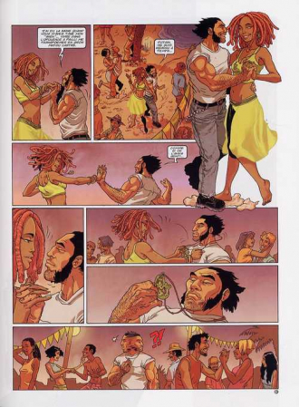 extrait comics Wolverine - Saudade
