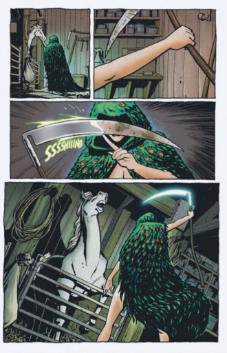 extrait comics Liens du sang